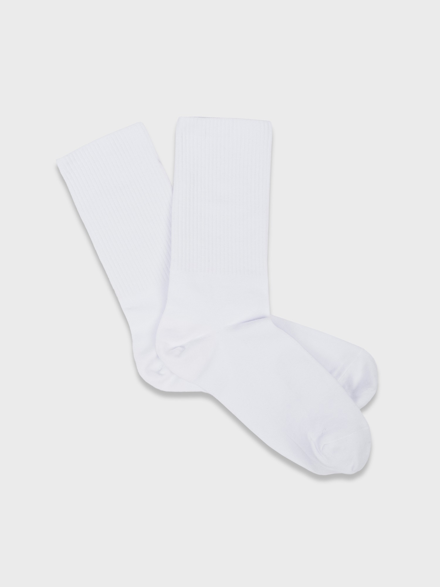 Белые мужские носки 20line ISK0019 - фото 1