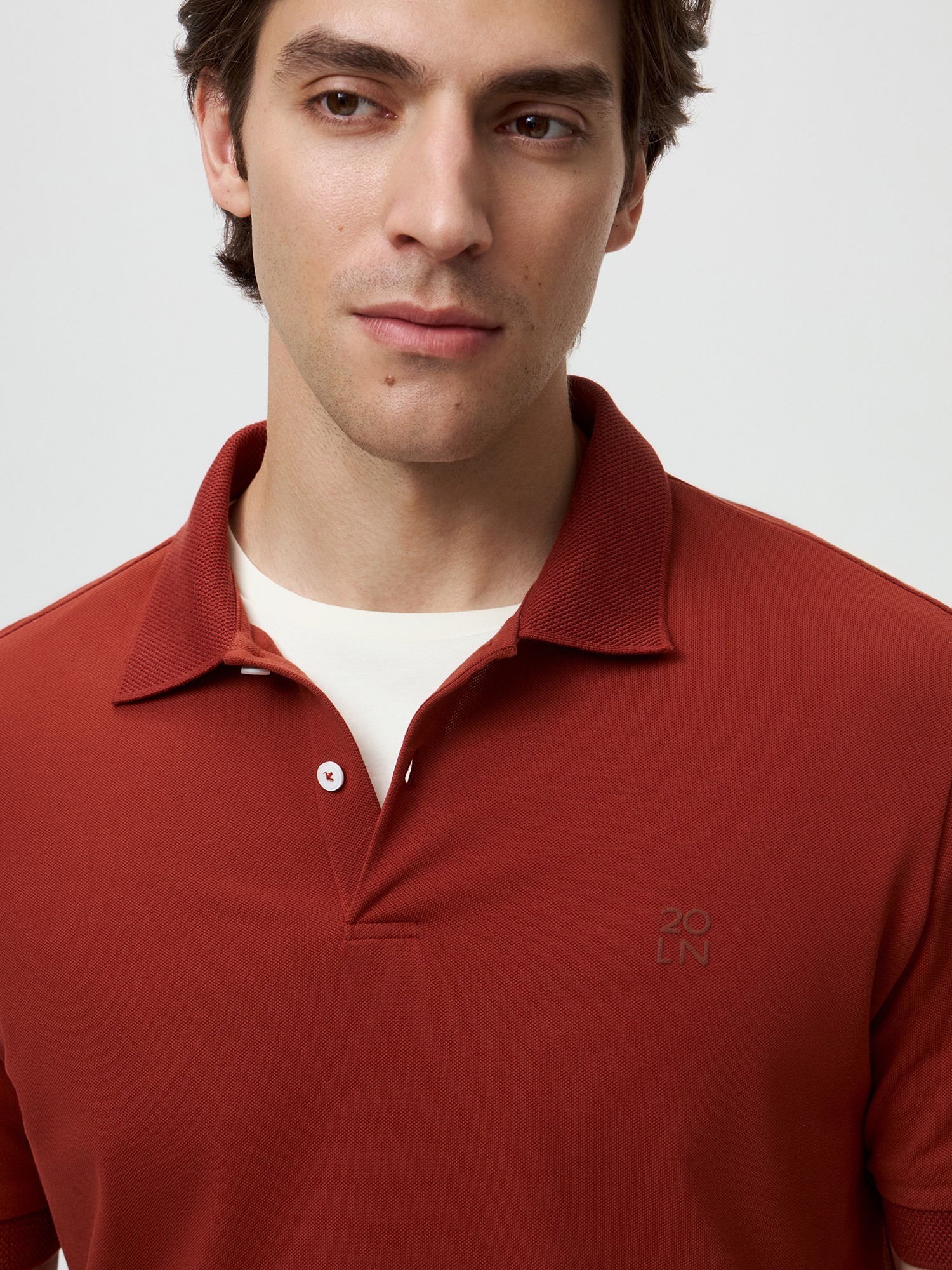 Поло Вязаный трикотаж 20line 5999₽